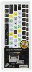 【数量限定】Covers Final Cut Pro KB X QWERTY キーボードカバー MacBook Air/Pro用 18276