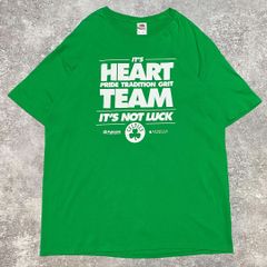 NBA ボストン・セルティックス ロゴ プリント Tシャツ FRUIT OF THE LOOM 古着 バスケ
