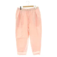 ジャーナルスタンダード ラックス JOURNAL STANDARD LUXE 23SS ポプリン タックパンツ ワイド テーパード イージー ライトピンク /MI ■OS