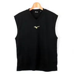 ミズノ ランニング ノースリーブ シャツ トップス スポーツインナー メンズ Mサイズ ブラック Mizuno 【中古】のサムネイル