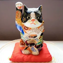 招き猫 吉祥盛 7号【九谷焼】 - Forestcatショップ情報お知らせ有