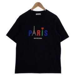 美品 BALENCIAGA バレンシアガ カタカナ 多言語ロゴ Tシャツ S - メルカリ