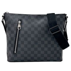 ルイ・ヴィトン LOUIS VUITTON バッグ ダミエ グラフィット メンズ ブランド ショルダーバッグ ミック PM N41211 ブラック 黒 斜め掛け おしゃれ 【中古】