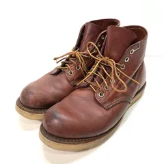 い*み様 RED WING【9105】 クリーニング済み レッドウィング　27. 王道ワークブーツのプレーントゥモデル〜レッドウィング9105