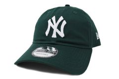 New Era 9FORTY ベースボールキャップ ダークグリーン - メルカリ