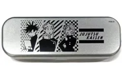 【中古】文房具その他 虎杖悠仁＆伏黒恵＆釘崎野薔薇 ブリキ缶ペンケース 「呪術廻戦」 ジャンプ春コレ!!フェア