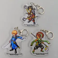 【中古】キーホルダー [単品] 集合 アクリルキーホルダー3種 「PS5/PS4/Switchソフト 百英雄伝 -HUNDRED HEROES- WonderGOOオリジナル限定セット」 同梱特典