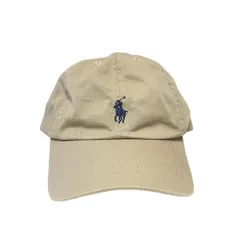 POLObyRalphLauren(ポロラルフローレン) キャップ美品  - ベージュ コットン