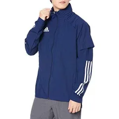 アディダス(adidas) サッカー コンディボ 20 オールウェザー ジャケット メンズ FYZ12-ED9256 チームネイビーブルー/ホワイト 2XOサイズ