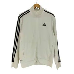 アディダス adidas スリーストライプス レギュラーフィット ダブルニット トラックトップ  メンズ JPN：L 