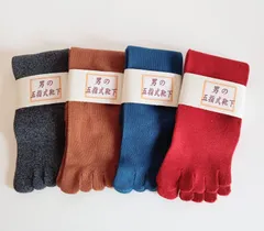 紳士五本指靴下