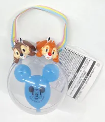 東京ディズニーリゾート スーベニアミニスナックケース チップ&デール ミッキーバルーン(水色) 水色