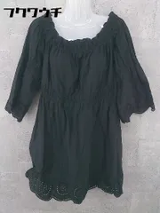 ◇ Otto オットー 長袖 ミニ ワンピース ブラック レディース 【中古】 【1002801107185】のサムネイル
