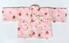 【中古】ドールアクセサリー 40cm用 羽織 いちご柄