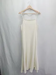 ◇ ⊂ w closet ダブルクローゼット ロング丈 ワンピース サイズF アイボリー レディース E  【1412090041518】