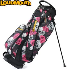 【新品】ラウドマウス キャディバッグ 8.5型 （342）モザイクスカルズ 新品】ラウドマウス キャディバッグ 8.5型 （342）モザイクスカルズ