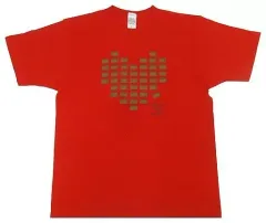 【中古】Tシャツ(女性アイドル) 内田彩 Tシャツ レッド Sサイズ 「Aya Uchida VALENTINE’S LIVE ～Song for you～」