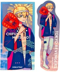 【中古】シール・ステッカー 松野千冬 ステッカーセット(2枚セット) 「まるくじ 東京リベンジャーズ 祭りver.」 小吉04