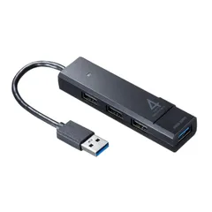 2024年最新】サンワサプライ 4ポートUSB3.0ハブ(ブラック) USB