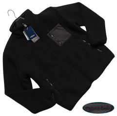 新品正規 mont-bell モンベル 海外限定 防風 Morganリバーシブル フリース/キルト ジャケット メンズ100(L)ブラック(BLACK) WUJF262