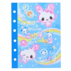 【メール便】シール帳リフィル 平成レトロファンシー シールブック 16P キャンディツインズ ブルー クーリア シールバインダーリフィル シールシート16ページ 小学生 子ども グッズ 