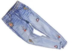 デシグアル Desigual デニムディテール付きレディーススキニー