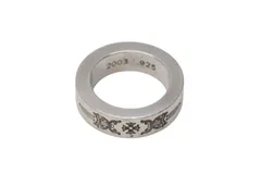 クロムハーツ925シルバーリング 2003年製 CHROME HEARTS】クロムハーツ 2003 シルバー925 15号 メンズ