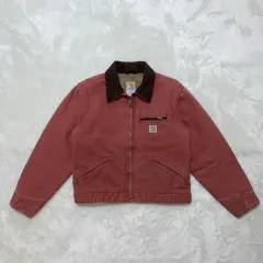2025年最新】carhartt デトロイトジャケット ピンクの人気