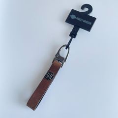 HARLEY-DAVIDSON  ハーレーダビッドソン　キーホルダー　キーリング　レザー　本革