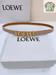 【今日特価】Loewe スムースレザーベルト-1