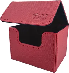 Mint Protect デッキケース サイドローダー 100 ポケカ カードケース( レッド)