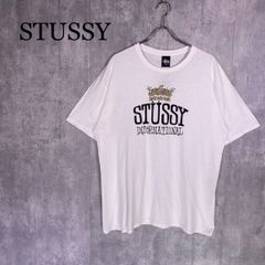 激レア】ステューシー Tシャツ L 白 レオパード SSリンク 豹柄 N4