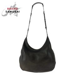 美品 PRADA プラダ テスート 三角ロゴプレート ブラック 黒 ゴールド  