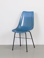 Hermanmiller イームズ サイドシェルチェア ダルブルー 1987年製
