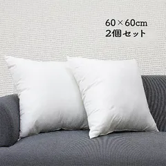 누드 쿠션 2개 세트 (60 x 60cm)