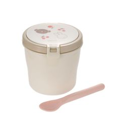 【数量限定】150ml おでかけ用の離乳食に 赤ちゃんのお弁当箱（スプーン付き） 電子レンジ対応 ミッフィー＆ボリス 漏れにくい リッチェル 持ち運びやすい