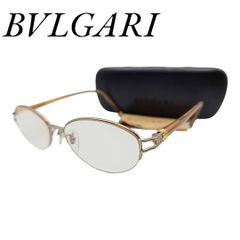 【フォロワー200人達成記念クーポン有】BVLGARI ブルガリ 18K/1750 242TK 度あり メガネ 眼鏡 フレーム