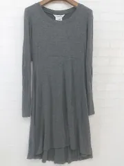 ◇ BCBGeneration ビーシービージェネレーション 長袖 ミニ ワンピース サイズS グレー レディース P  【中古】 【1209150006927】
