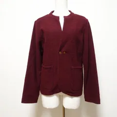 #wnc パラスパレス pal'laspalace ジャケット 0 ボルドー ノーカラー レディース [843623]のサムネイル