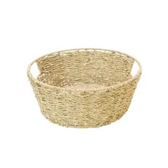 シーグラス 収納バスケット ラウンド S ワイヤーバスケット