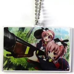 【中古】キーホルダー 鈴木烏重秀＆鈴木雀重朝 アクリルキーホルダー 「Switchソフト 戦国†恋姫X -乙女絢爛☆戦国絵巻- 北条家騒乱編」 あみあみ購入特典
