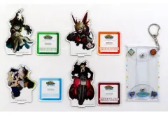 【中古】グッズセット [単品] 集合 描き下ろしアクリルスタンド4体セット＆クリアポーチ 「Blu-ray/DVD 僕のヒーローアカデミア THE MOVIE ユアネクスト プルスウルトラ版 アニメイト限定セット」 同梱特典