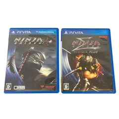 【管33142】動作未確認☆PSVITA ニンジャガイデン シグマ プラス & シグマ2 プラス 2本セット|NINJA GAIDEN Σ PLUS Σ2 PLUS ジャンク扱い 現状渡し