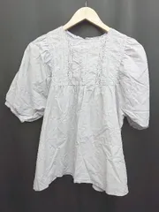 ◇ ⊂　Φ SM2 サマンサ モスモス コットン100% 五分袖 カットソー サイズF グレー系 レディース P  【1409250009143】