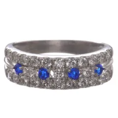 アウイナイト リング レディース プラチナ 指輪 ダイヤモンド 刻印入り 鑑別書付き 日本製【アクセサリーマート/メルカリShops店】