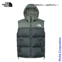 【新品】 ザ・ノース・フェイス ヌプシベスト メンズ (ND92557) (FA FBOXグレーxASPHグレー XL)
