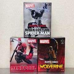 未開封 MARVEL Luminasta フィギュア まとめ セット ウルヴァリン デッドプール スパイダーマン / SEGA セガ