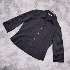 MAX&Co. デニムシャツ 42 L スナップボタン 長袖 シャツジャケット 