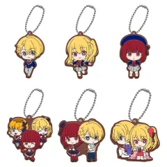 【中古】キーホルダー 全6種セット 「【推しの子】 カプセルラバーマスコット02」
