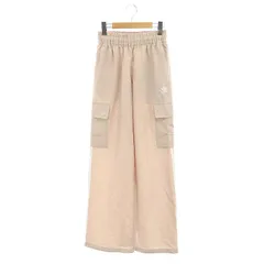 アディダスオリジナルス adidas originals 24SS Adicolor 3-Stripes Cargo Pants パンツ ストレート ロゴ刺繍 イージー S ピンクベージュ 白 ホワイト /DO ■OSのサムネイル